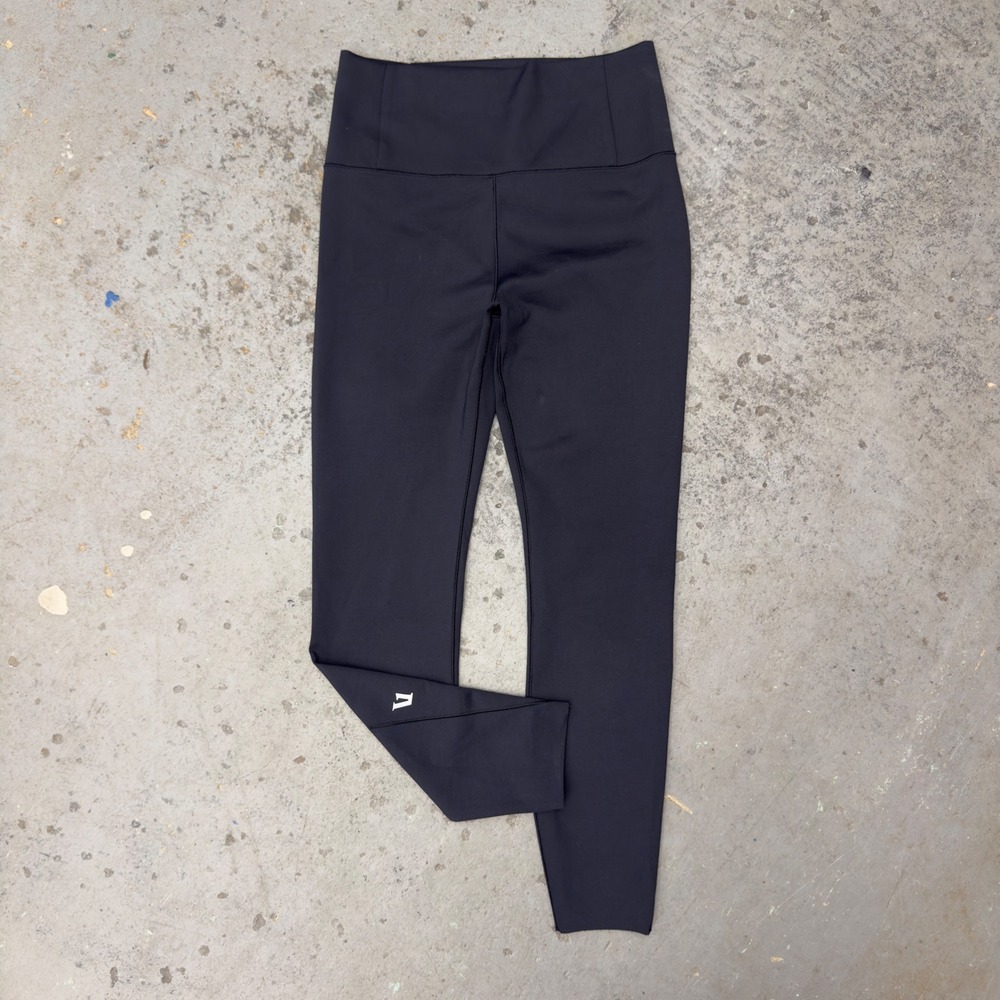 Vuori Evolve Legging Smooth Black 7/8 High Rise Activewear Leggings Womens